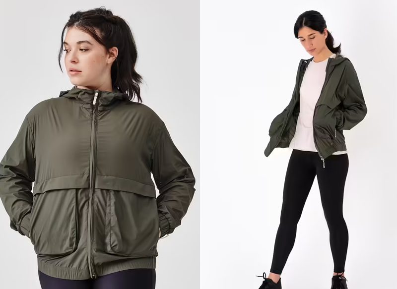 CHAQUETA CORTAVIENTO MUJER KALENJI WIND BREATH DE DECATHLON