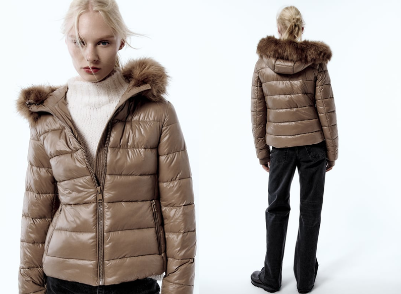 CAZADORA ACOLCHADA WATER REPELLENT DE ZARA
