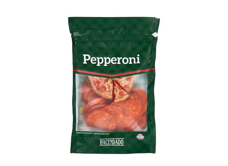 PEPPERONI EN LONCHAS HACENDADO DE MERCADONA