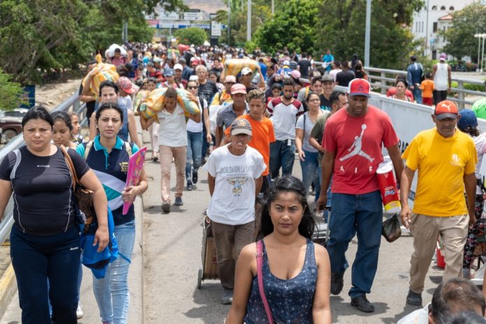 Venezolanos colombia