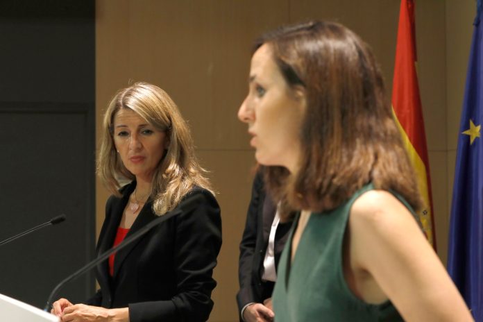 Ione Belarra Yolanda Díaz voto agrario
