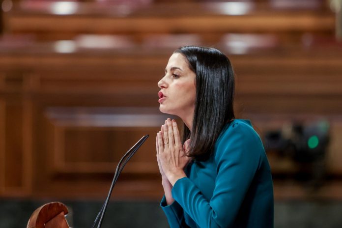 Inés Arrimadas de Ciudadanos.