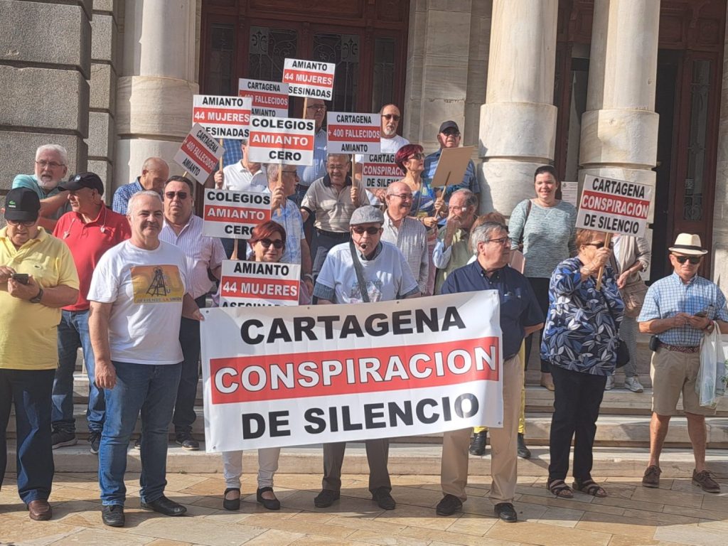 Las víctimas del amianto en Cartagena denuncian que existe una conspiracion de silencio | APENA