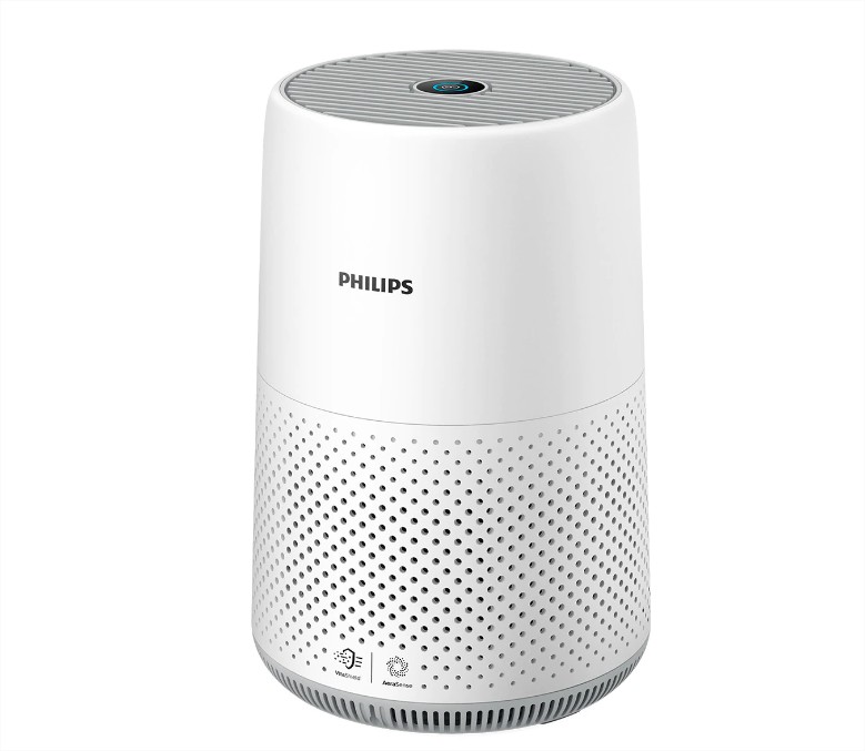 Purificador de aire compacto Philips s800 con filtro HEPA para estancias de hasta 49m2 Moncloa