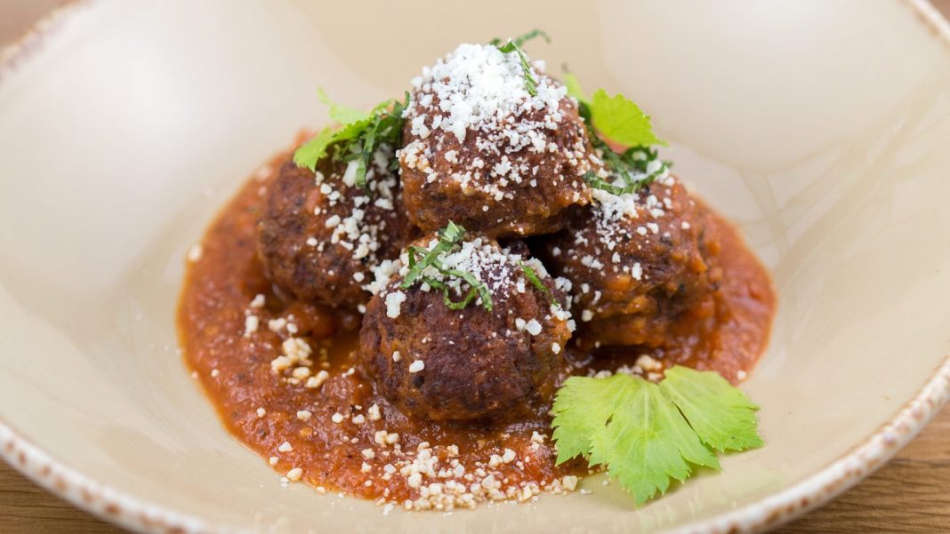 albondigas pollo