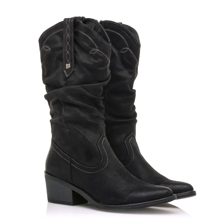botas estilo cowboy mustang