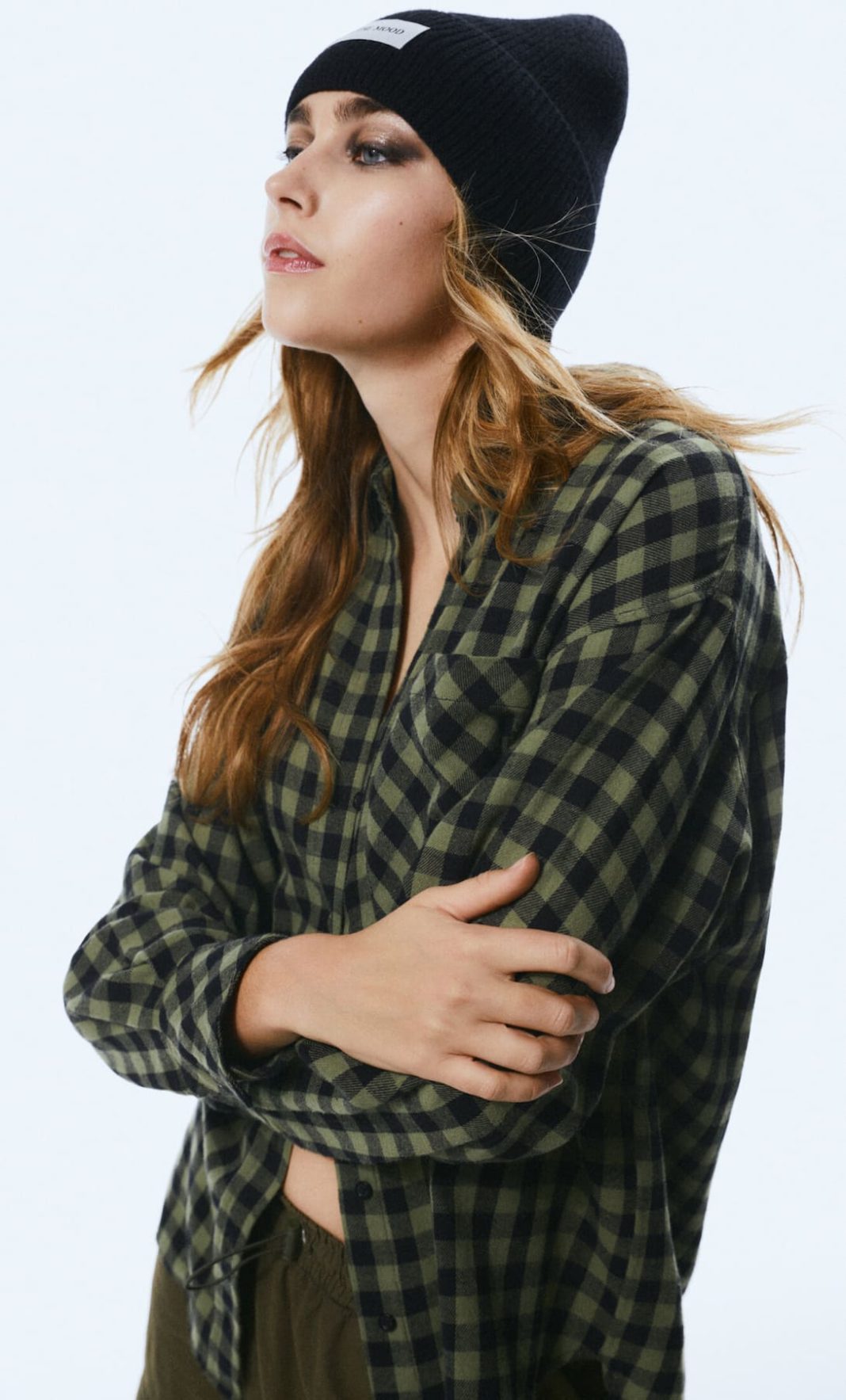 camisa oversize cuadros