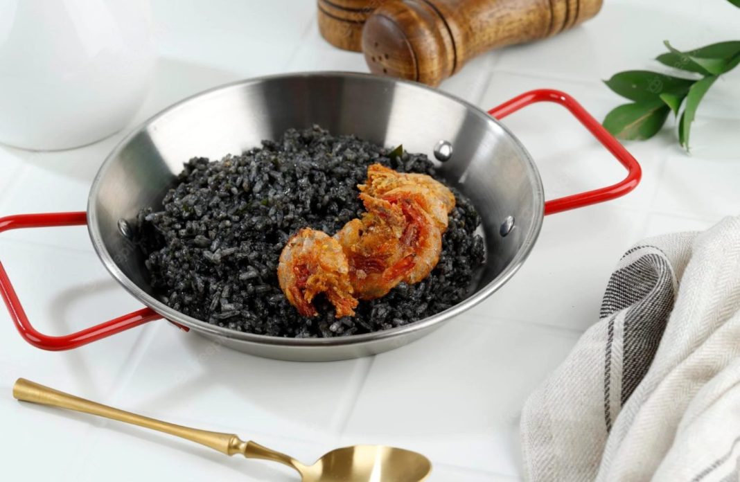 receta de arroz negro ingredientes