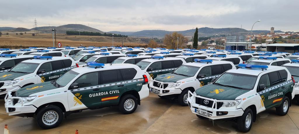 Los todoterreno anti narcos que la Guardia Civil despliega en el Campo de Gibraltar 1 Moncloa 2022 12 05 nuevos vehiculos 01 Moncloa