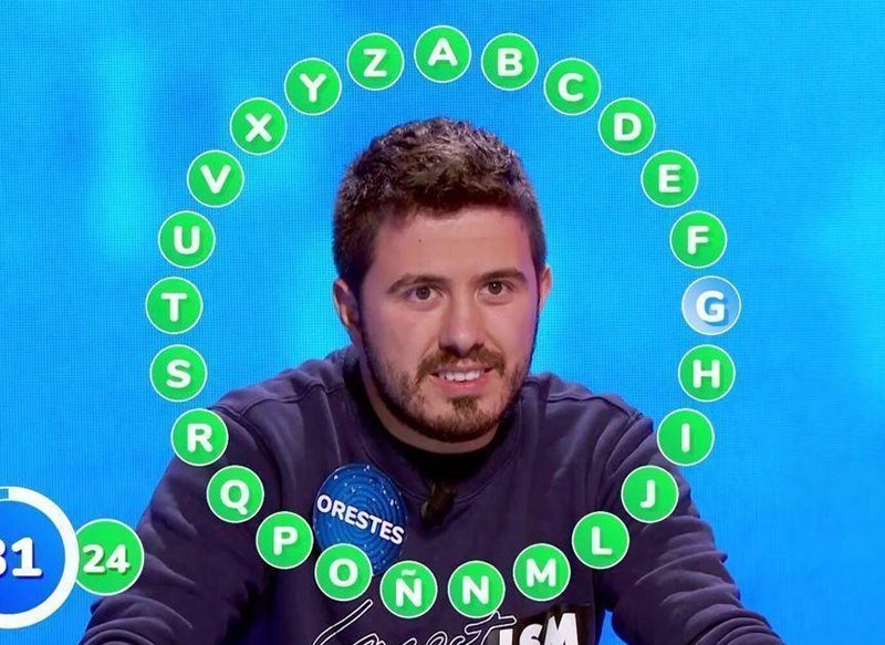 ¿JUEGA ORESTES A NO GANAR 'EL ROSCO' DE PASAPALABRA?