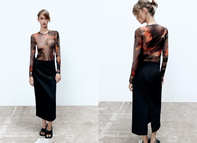 BODY TUL, UNAS DE LAS PRENDAS DE ZARA MÁS FEAS