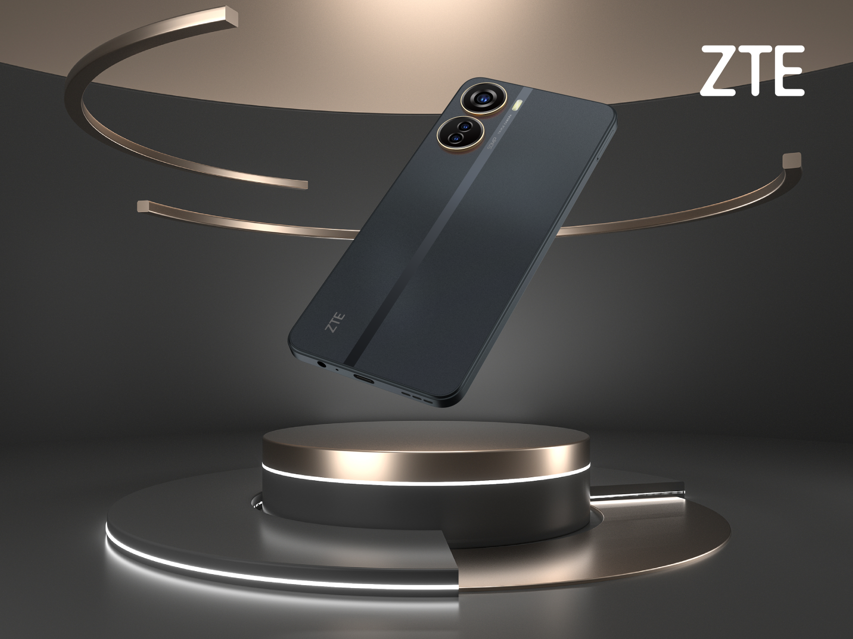 El nuevo smartphone ZTE Blade V40 Design "rediseña" la gama media en España 1 Moncloa Blade V40 Design PR v2 1 Moncloa