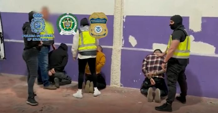 Carlos García Torres detenido en una operación antidrogas en una nave de Siero/ Policía Nacional
