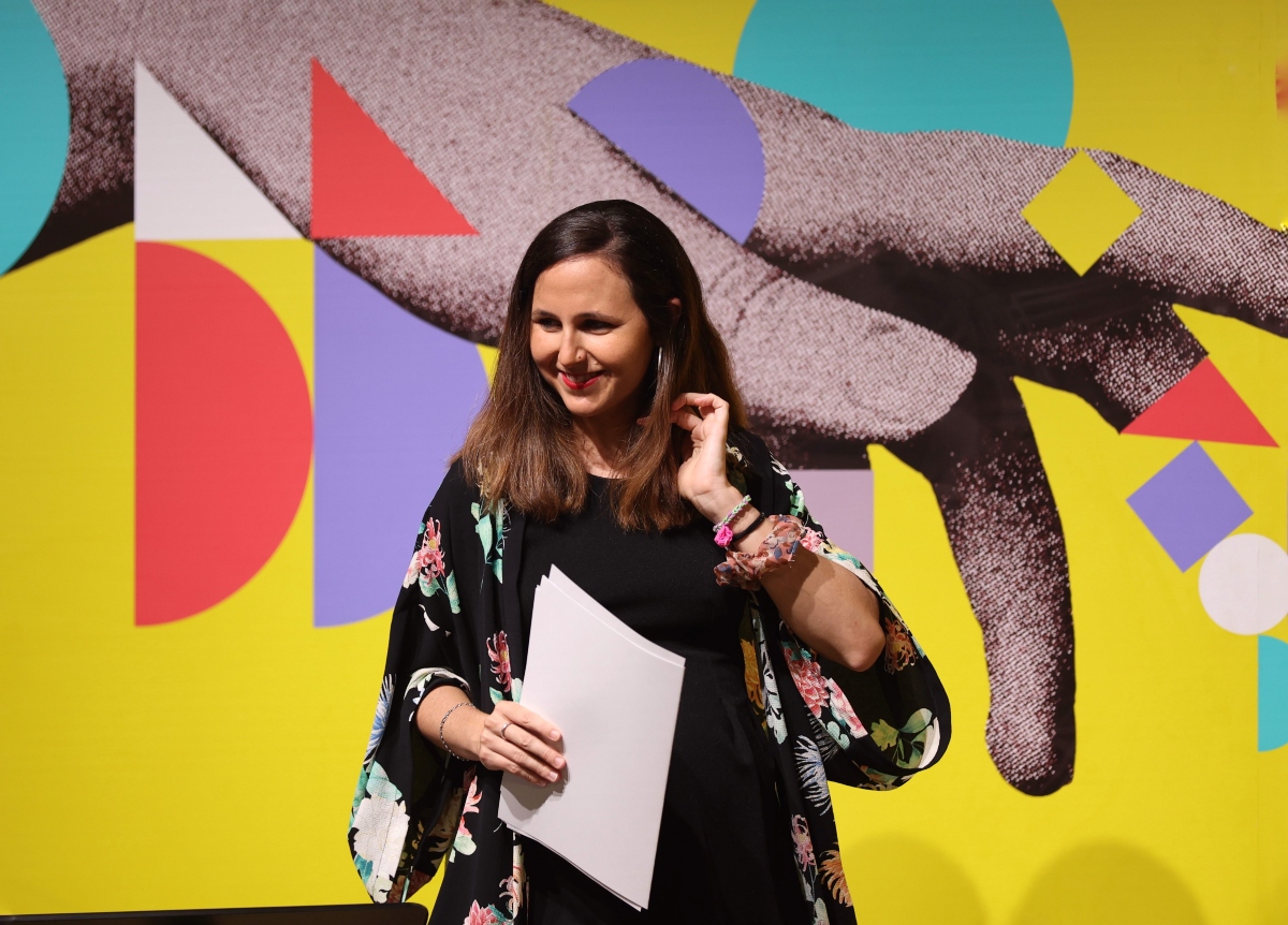 Ione Belarra niñe madre trabajadora