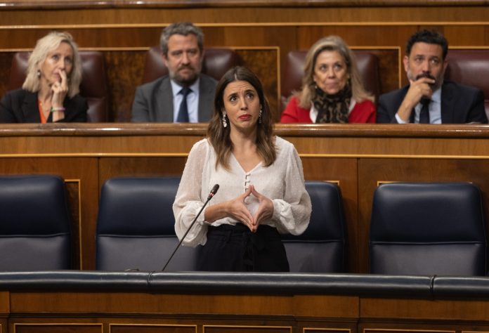 Irene Montero, ministra de Igualdad.