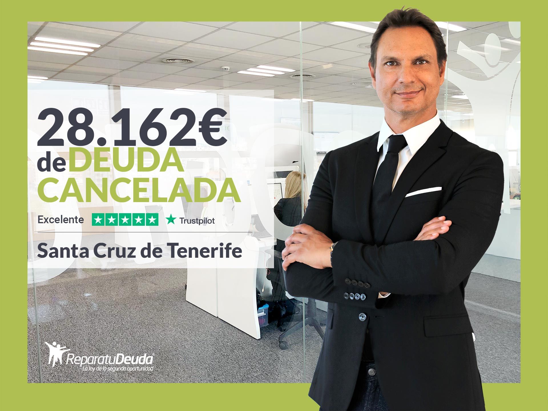 Repara tu Deuda cancela 28.162 € en Santa Cruz de Tenerife (Canarias) con la Ley de Segunda Oportunidad 1 Moncloa Repara tu Deuda cancela 28.162 ? en Santa Cruz de Tenerife (Canarias) con la Ley de Segunda Oportunidad