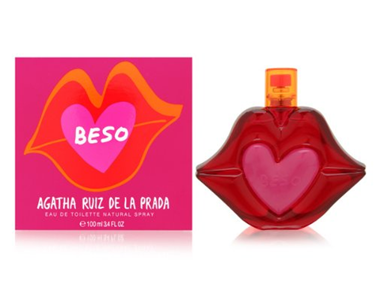 AGATHA RUIZ DE LA PRADA: BESO, UNO DE LOS PERFUMES MÁS POPULARES