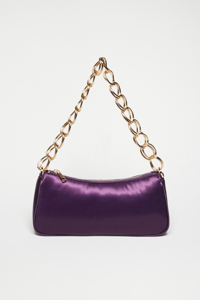 bolso satinado sfera