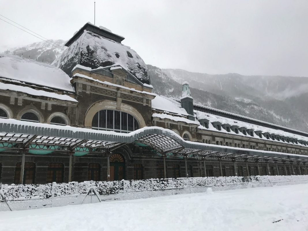 canfranc nieve pueblos