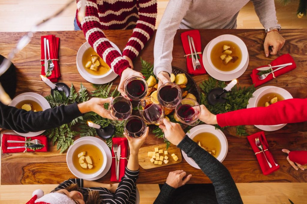cena de empresa de navidad Moncloa