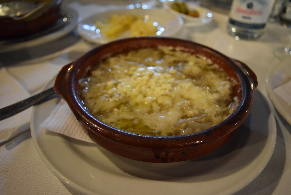 cocinar la sopa de cebolla