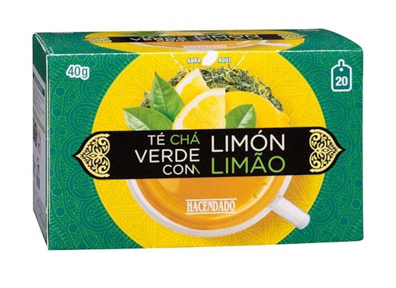 TÉ VERDE CON LIMÓN, UNO DE LOS MEJORES PRODUCTOS DE MERCADONA PARA PERDER PESO