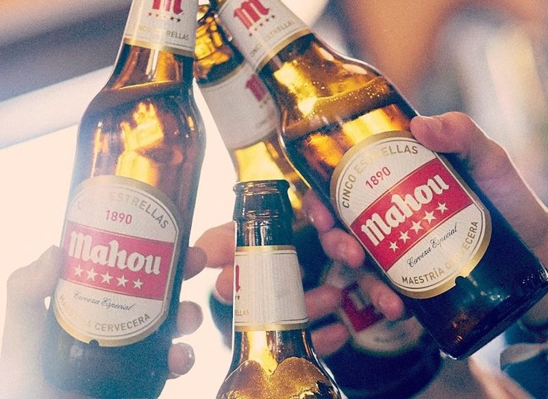 MAHOU ROJA Y VERDE, ENTRE LAS CERVEZAS MÁS CONSUMIDAS DE ESPAÑA