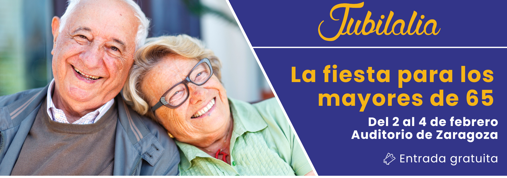 Llega a Zaragoza Jubilalia: la gran fiesta para los mayores de 65