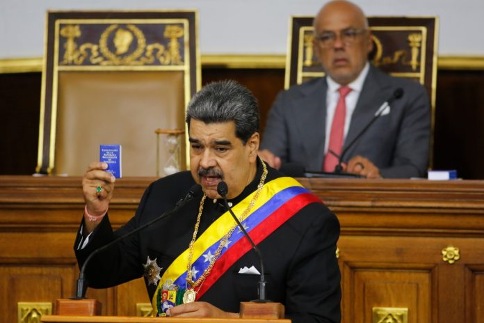 Nicolás Maduro, dictador de Venezuela.