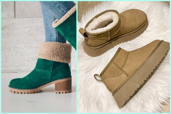 Las botas y botines de borreguito son tendencia y estas de Aliexpress tienen un precio genial