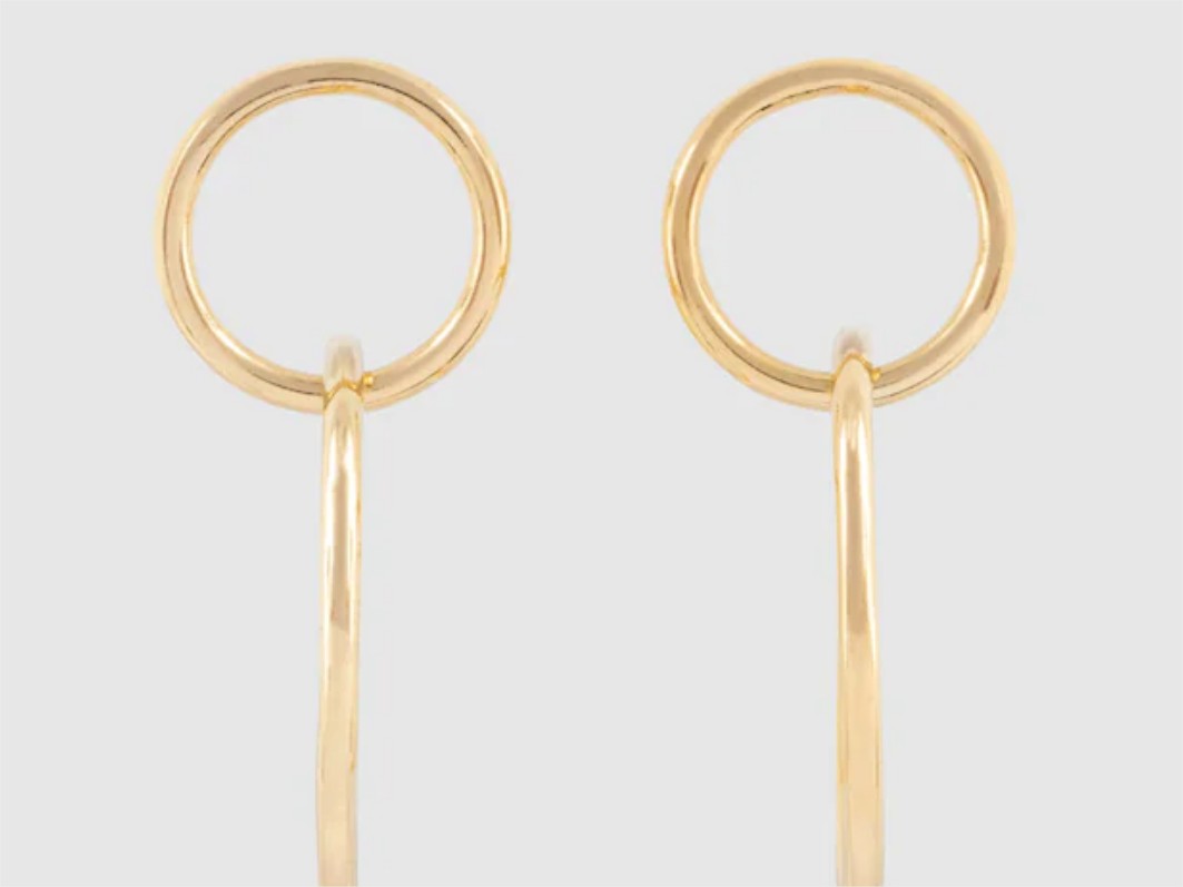 Pendientes de aro El Corte Inglés