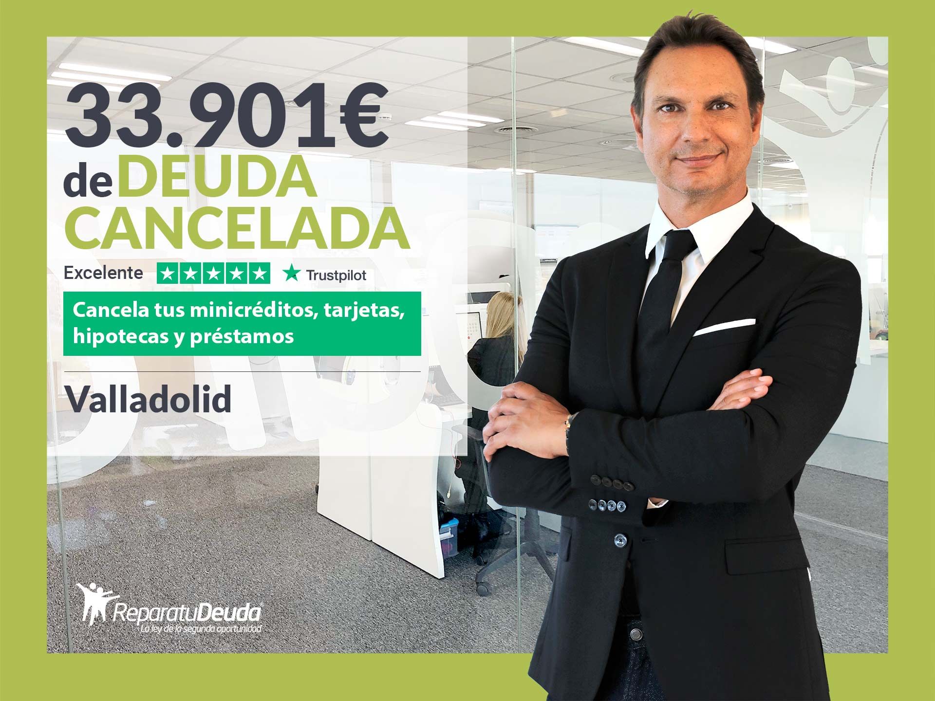 Repara tu Deuda Abogados cancela 33.901 € en Valladolid (Castilla y León) con la Ley de Segunda Oportunidad 1 Moncloa REPARA minBEPI gjf Moncloa