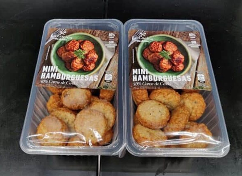 MINI HAMBURGUESAS DE CERDO DE LA COCINA DE ALDI