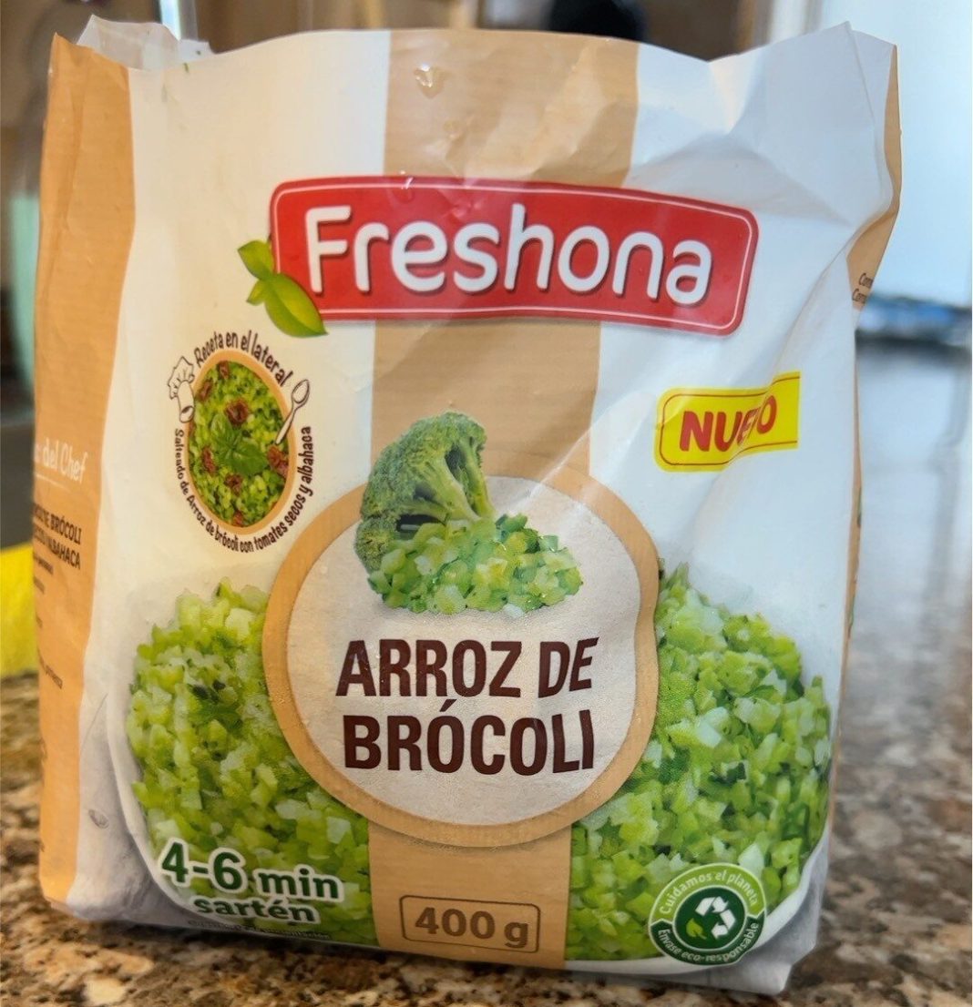 arroz falso de brocoli y coliflor