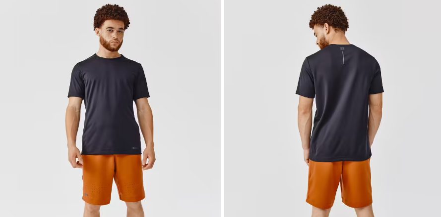 camiseta manga corta transpirable