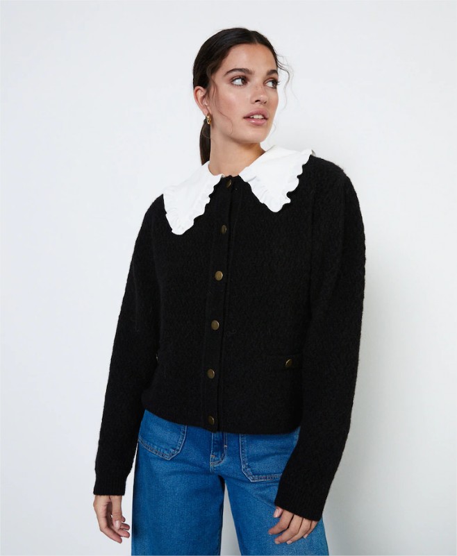 chaqueta cuello combinado tintoretto el corte ingles