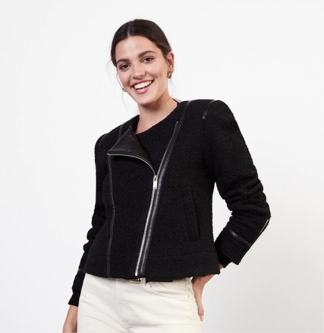 chaqueta cuello redondo tintoretto el corte ingles