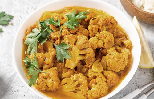 consejos coliflor con tomate