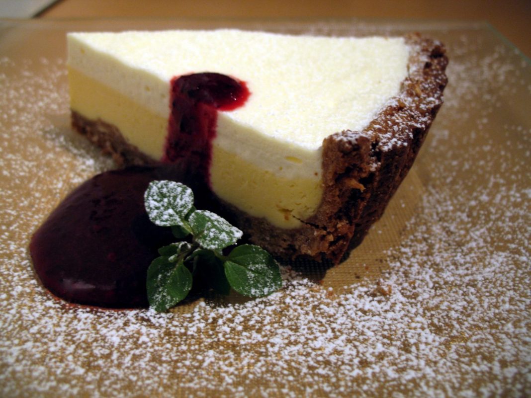 decorar tarta de queso