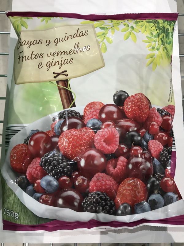 frutos rojos congelados como el arroz negro de lidl
