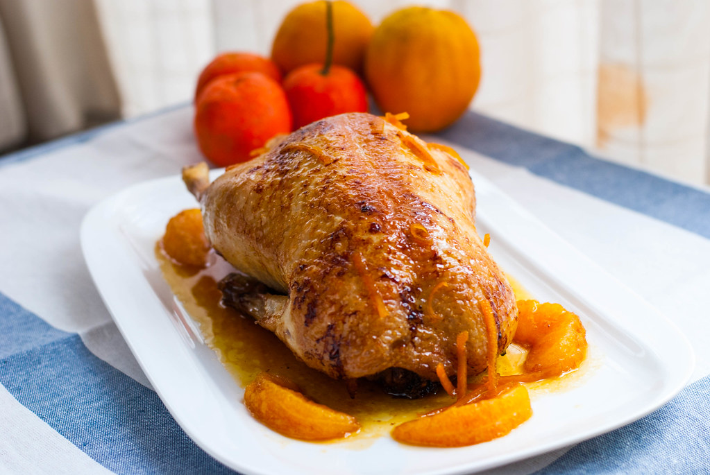 preparar pato a la naranja