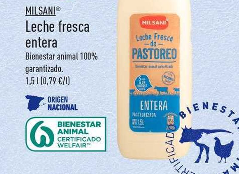 LECHE FRESCA DE PASTOREO MILSANI