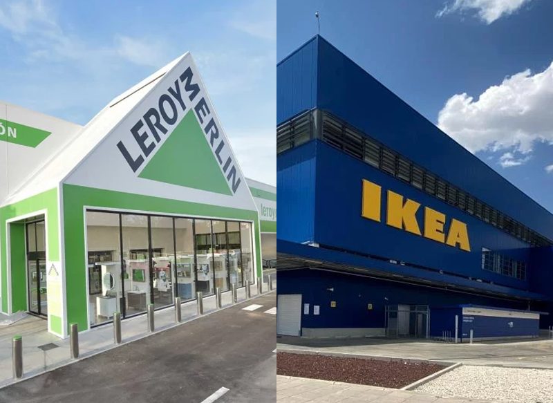 IKEA Y LEROY MERLIN SE COPIAN MUEBLES