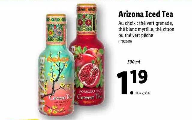 te arizona retirado de lidl