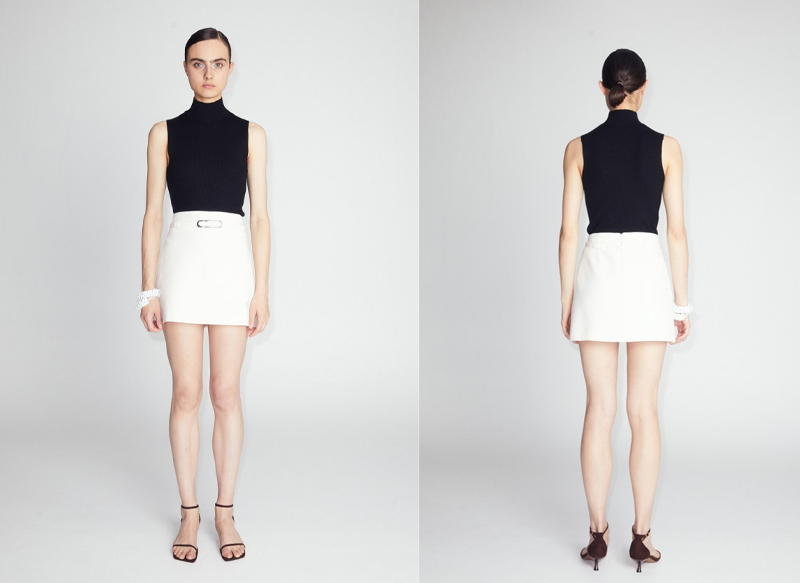 FALDA MINI APLIQUE DE SFERA