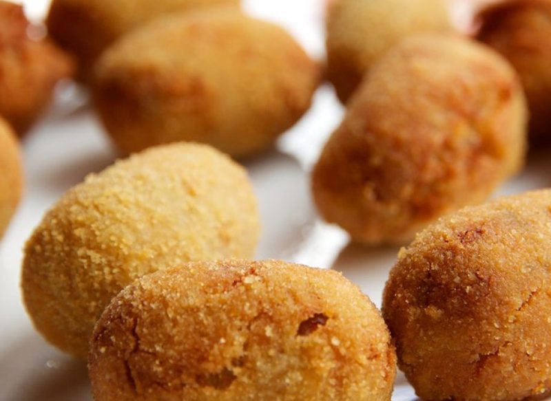 LAS CROQUETAS DE CARNE Y DE MARISCO, SIN MUCHA POPULARIDAD