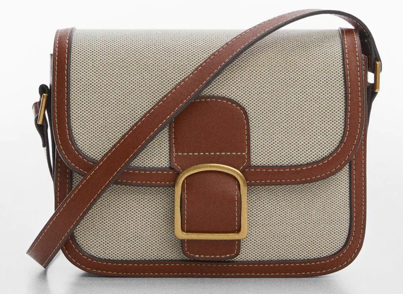 BOLSO DE MANGO CRUZADO TEXTURA