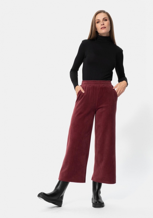 Carrefour Pantalon largo de pana de Mujer TEX Moncloa