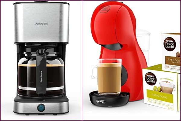 Cecotec, Dolce Gusto y más 10 cafeteras de Amazon que puedes conseguir con descuento