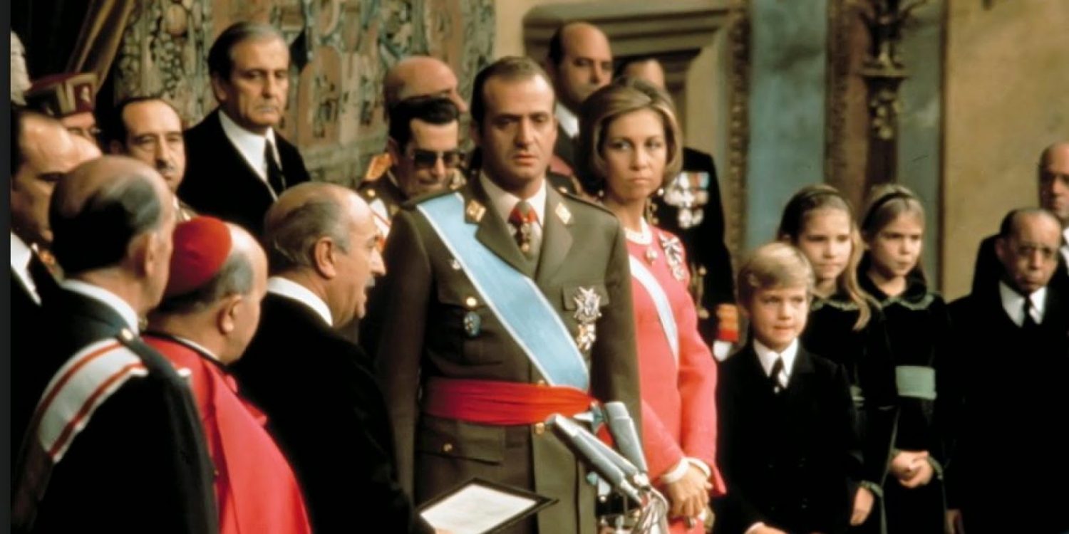 El Rey Juan Carlos I impulsó el proceso de transición española